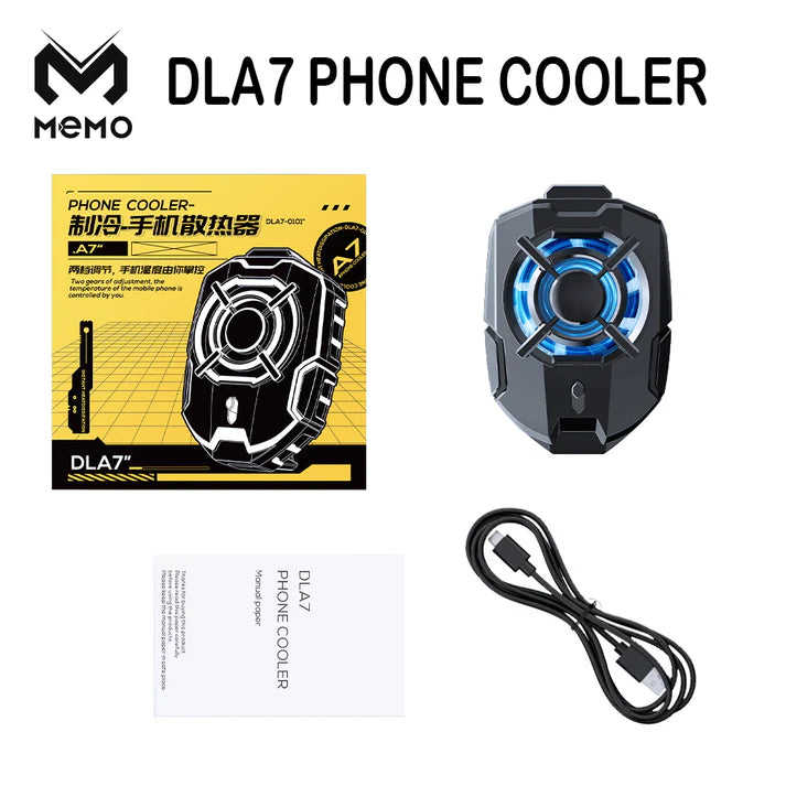 Memo DL A7 Phone Cooling Fan Cooler 2 Mode